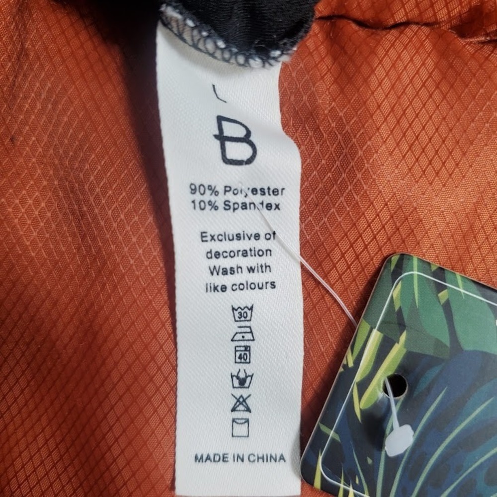 NWT Blooming Jelly Womens Size Large High Waisted Running Shorts Athletic Black - Picture 3 of 10